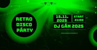 15.11. 2025 v Nároďáku pravidelný Disco večer. Přijďte za hudbou, drinky a zábavou!🪩🎙️