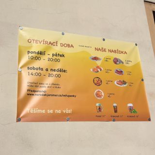 Máme otevřeno!!! Stavte se na něco dobrého k jídlu i pití. Těšíme se na vás v Nároďáku!