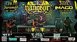 29.11. Vás čeká každoroční rocková zábava s kapelou Nanovor Tento rok si k nám přivezou kamarády z Hronova Imago. Tančit...